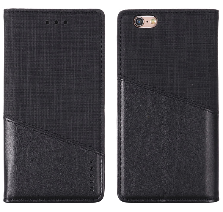 For iPhone 6 MUXMA MX109 Horizontal Flip Leather Case with Holder & Card Slot & Wallet