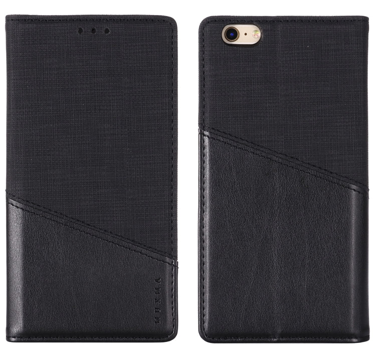 For iPhone 6 Plus MUXMA MX109 Horizontal Flip Leather Case with Holder & Card Slot & Wallet