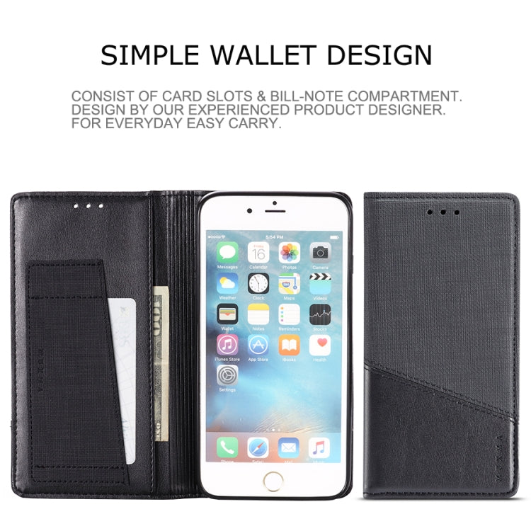 For iPhone 6 Plus MUXMA MX109 Horizontal Flip Leather Case with Holder & Card Slot & Wallet