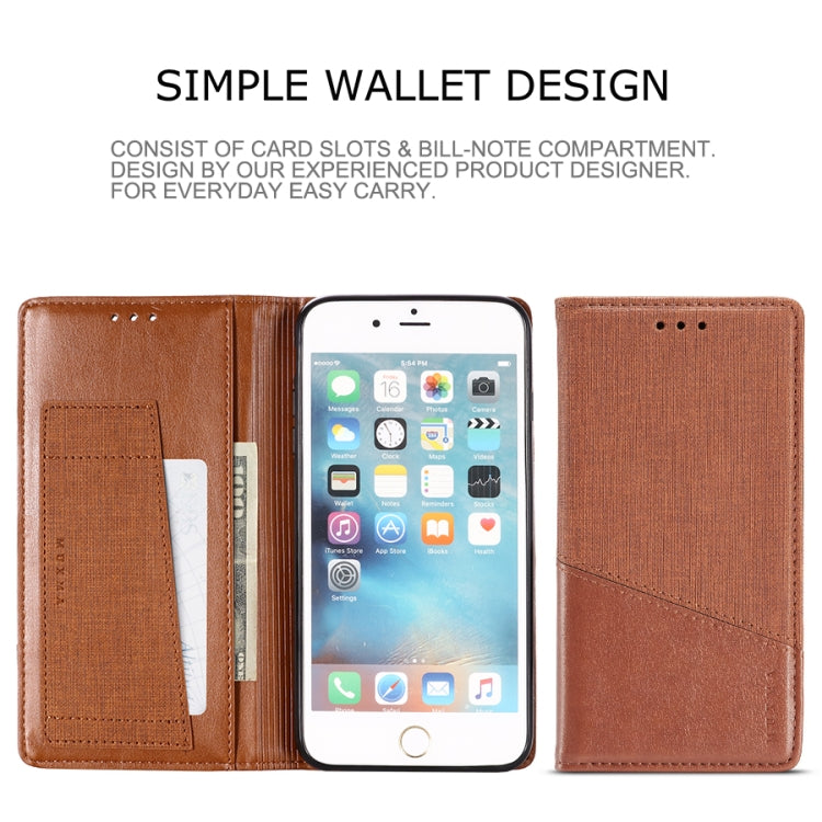 For iPhone 6 Plus MUXMA MX109 Horizontal Flip Leather Case with Holder & Card Slot & Wallet