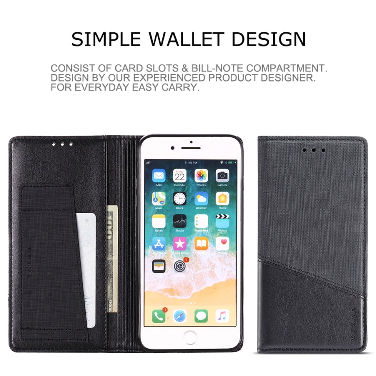 For iPhone 7 Plus / 8 Plus MUXMA MX109 Horizontal Flip Leather Case with Holder & Card Slot & Wallet