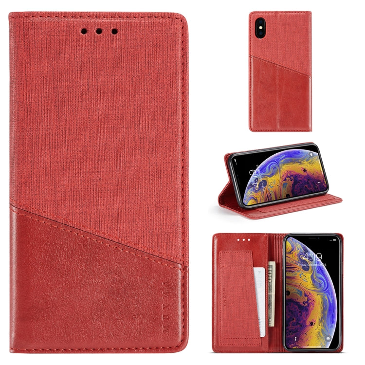 For iPhone X / XS MUXMA MX109 Horizontal Flip Leather Case with Holder & Card Slot & Wallet