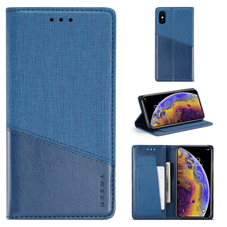 For iPhone X / XS MUXMA MX109 Horizontal Flip Leather Case with Holder & Card Slot & Wallet
