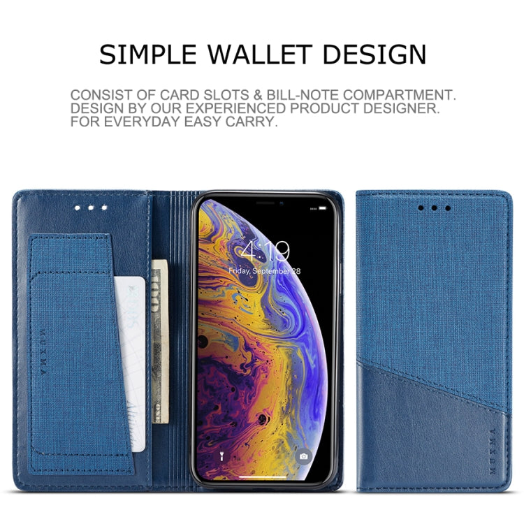 For iPhone X / XS MUXMA MX109 Horizontal Flip Leather Case with Holder & Card Slot & Wallet