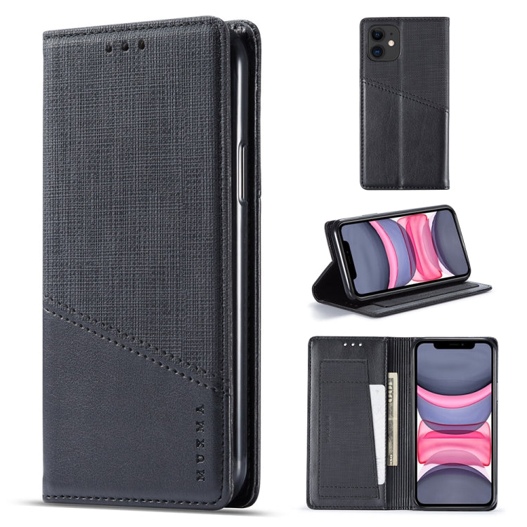 For iPhone 11 MUXMA MX109 Horizontal Flip Leather Case with Holder & Card Slot & Wallet