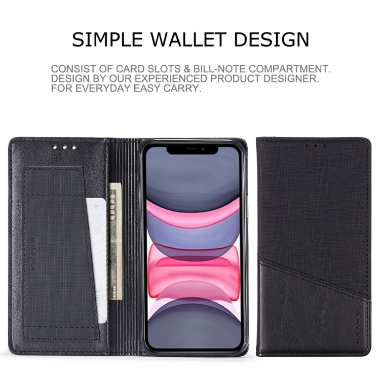 For iPhone 11 MUXMA MX109 Horizontal Flip Leather Case with Holder & Card Slot & Wallet