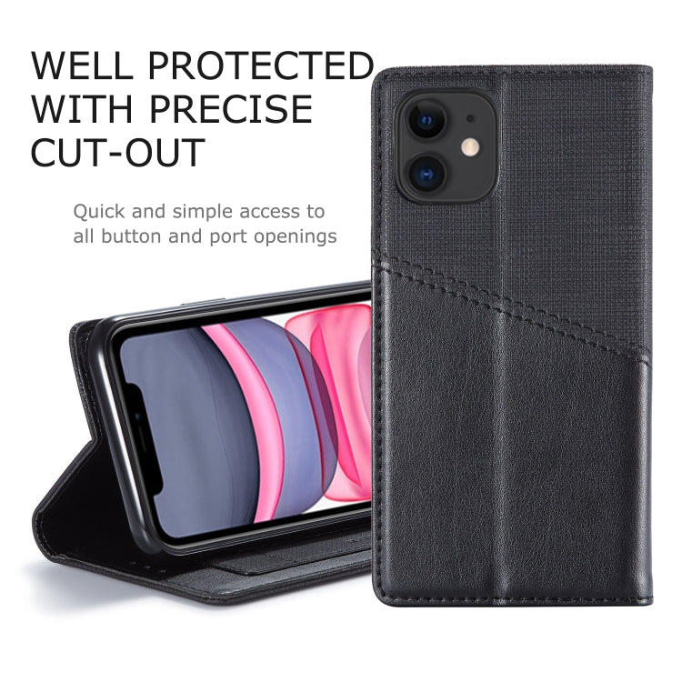 For iPhone 11 MUXMA MX109 Horizontal Flip Leather Case with Holder & Card Slot & Wallet