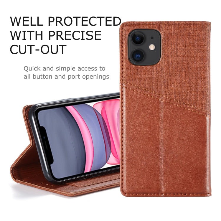 For iPhone 11 MUXMA MX109 Horizontal Flip Leather Case with Holder & Card Slot & Wallet