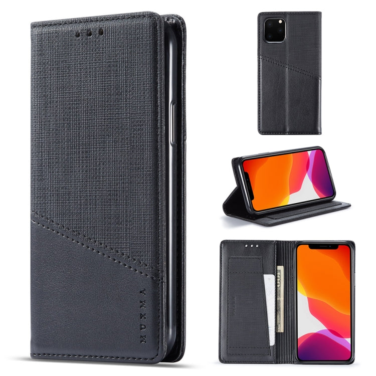 For iPhone 11 Pro Max MUXMA MX109 Horizontal Flip Leather Case with Holder & Card Slot & Wallet