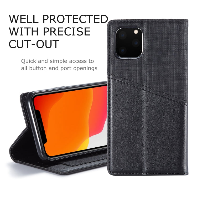 For iPhone 11 Pro Max MUXMA MX109 Horizontal Flip Leather Case with Holder & Card Slot & Wallet