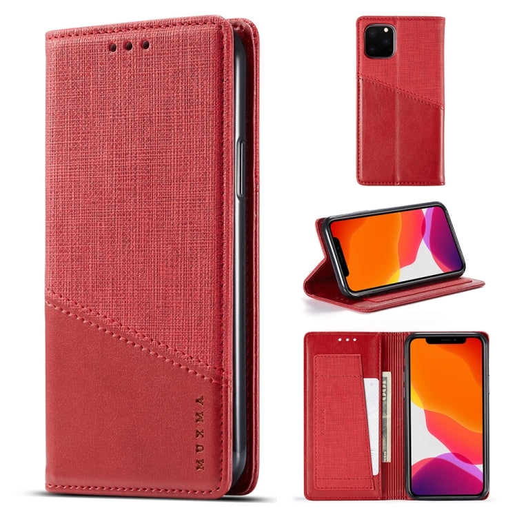 For iPhone 11 Pro Max MUXMA MX109 Horizontal Flip Leather Case with Holder & Card Slot & Wallet