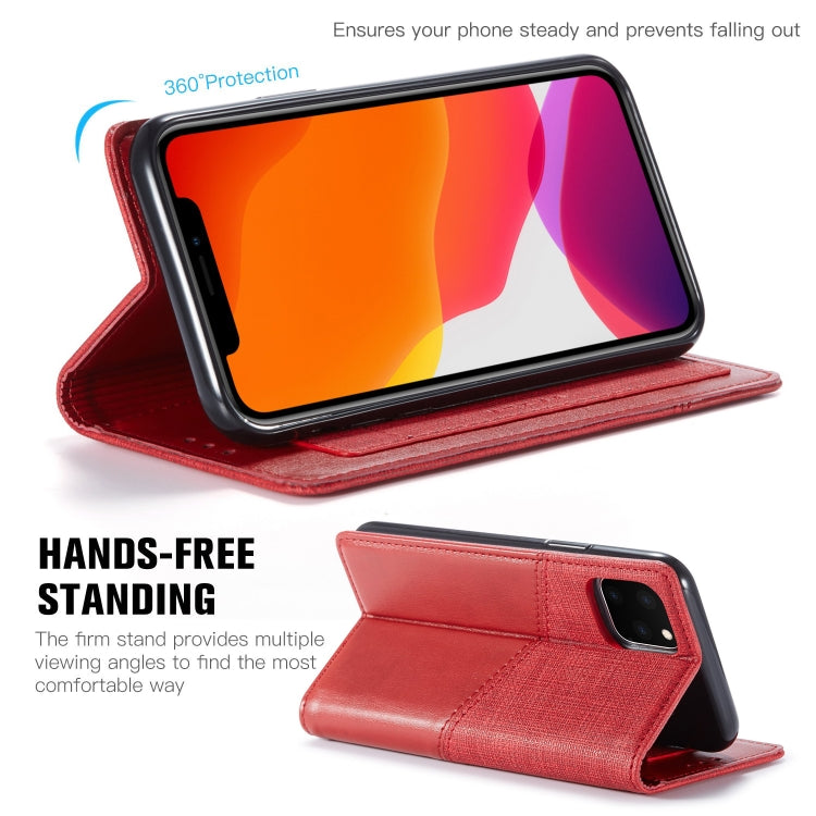 For iPhone 11 Pro Max MUXMA MX109 Horizontal Flip Leather Case with Holder & Card Slot & Wallet