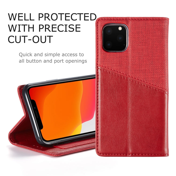 For iPhone 11 Pro Max MUXMA MX109 Horizontal Flip Leather Case with Holder & Card Slot & Wallet