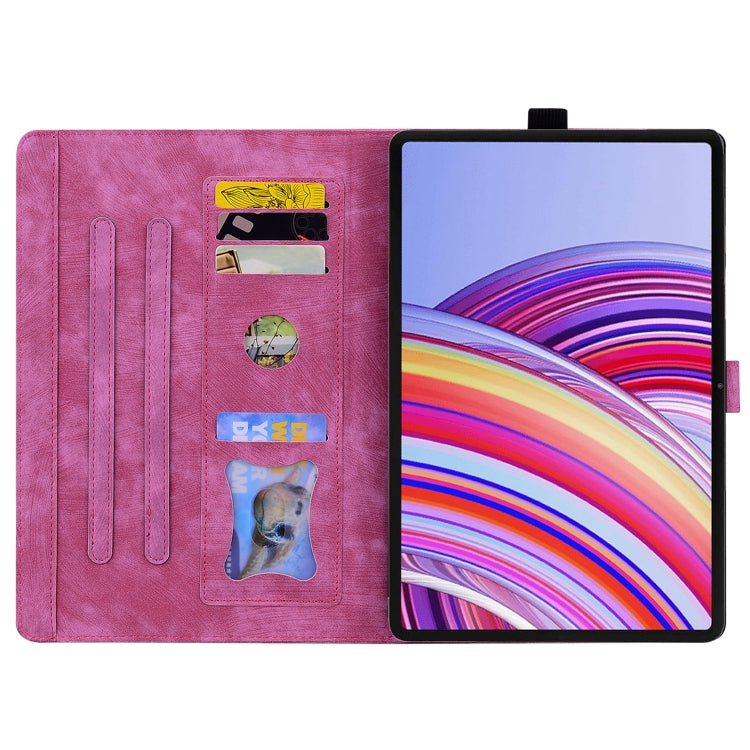 For Xiaomi Redmi Pad 2 Pro / Pro 12.1 Cartoon Sakura Cat Embossed Leather Tablet Case