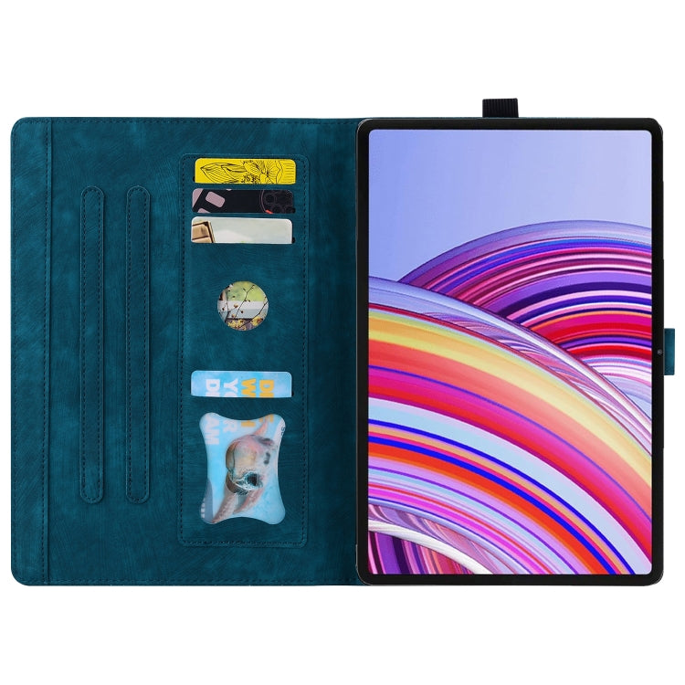 For Xiaomi Redmi Pad 2 Pro / Pro 12.1 Cartoon Sakura Cat Embossed Leather Tablet Case