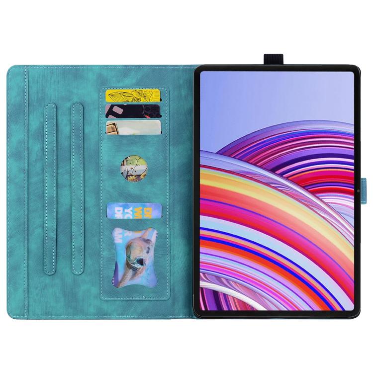 For Xiaomi Redmi Pad 2 Cartoon Sakura Cat Embossed Leather Tablet Case