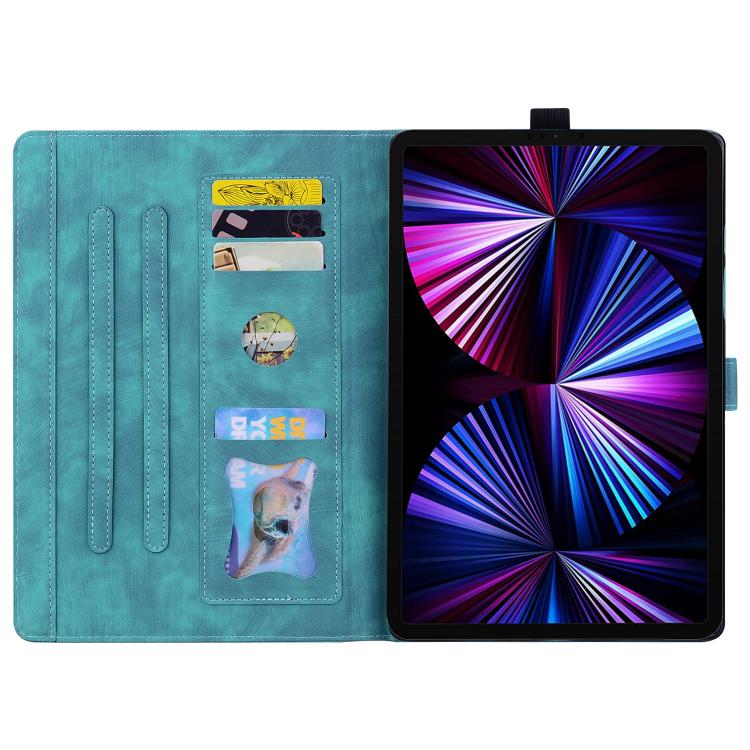 For Xiaomi Pad 8 / 8 Pro / 7 / 7 Pro Cartoon Sakura Cat Embossed Leather Tablet Case