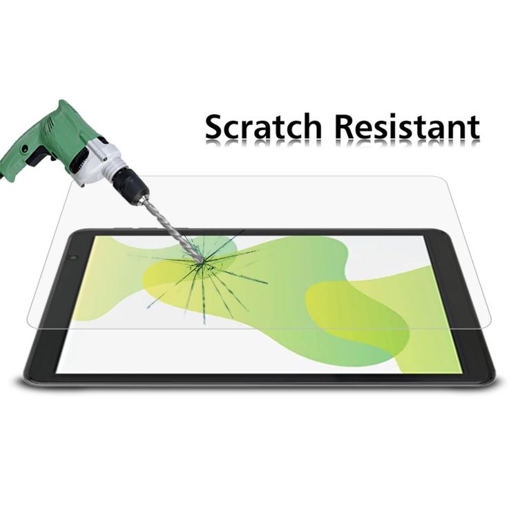 For LUCA TA08E1W63-V1H 8.0 inch 2pcs 0.3mm 9H Explosion-proof Tempered Tablet Glass Film