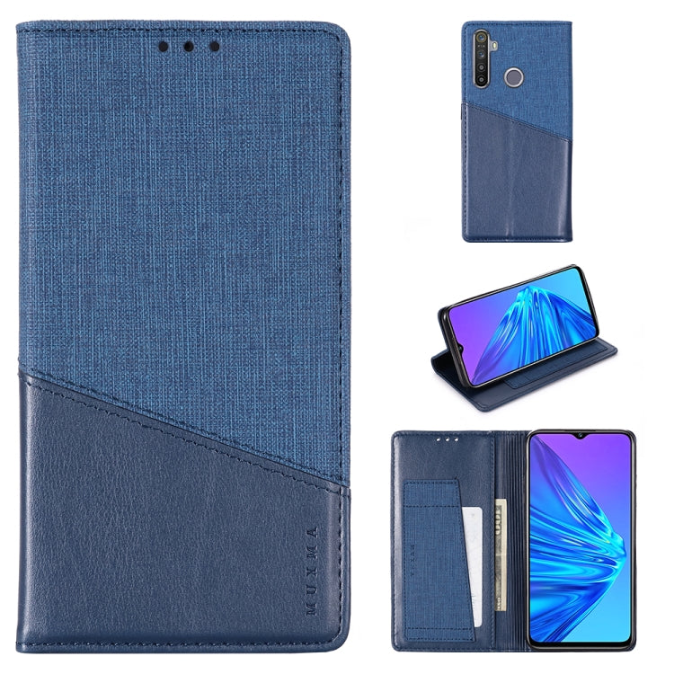 For OPPO Realme 5 MUXMA MX109 Horizontal Flip Leather Case with Holder & Card Slot & Wallet