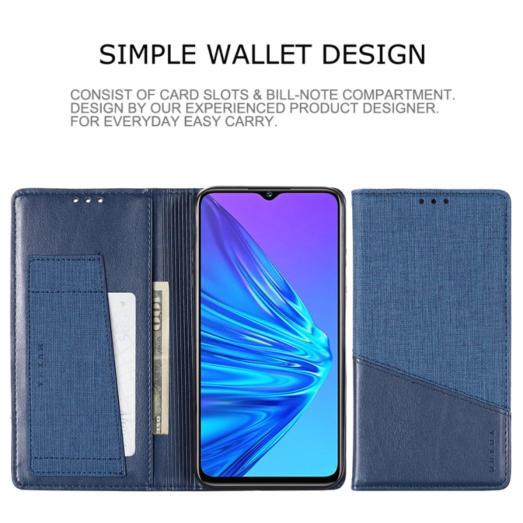 For OPPO Realme 5 MUXMA MX109 Horizontal Flip Leather Case with Holder & Card Slot & Wallet