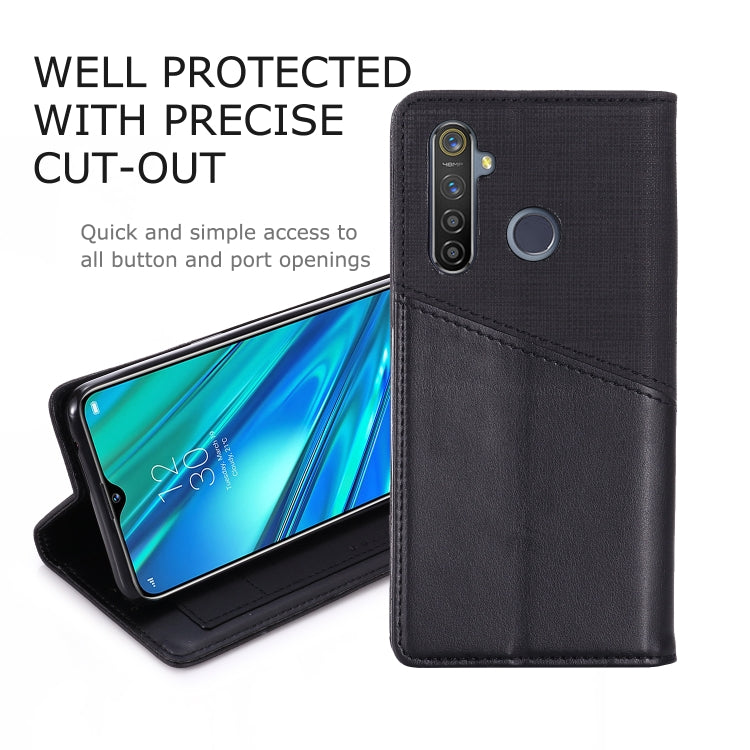 For OPPO Realme 5 Pro MUXMA MX109 Horizontal Flip Leather Case with Holder & Card Slot & Wallet