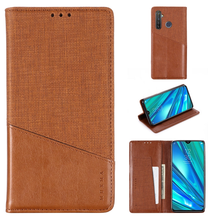 For OPPO Realme 5 Pro MUXMA MX109 Horizontal Flip Leather Case with Holder & Card Slot & Wallet
