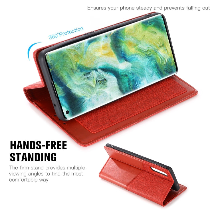 For OPPO Find X2 MUXMA MX109 Horizontal Flip Leather Case with Holder & Card Slot & Wallet