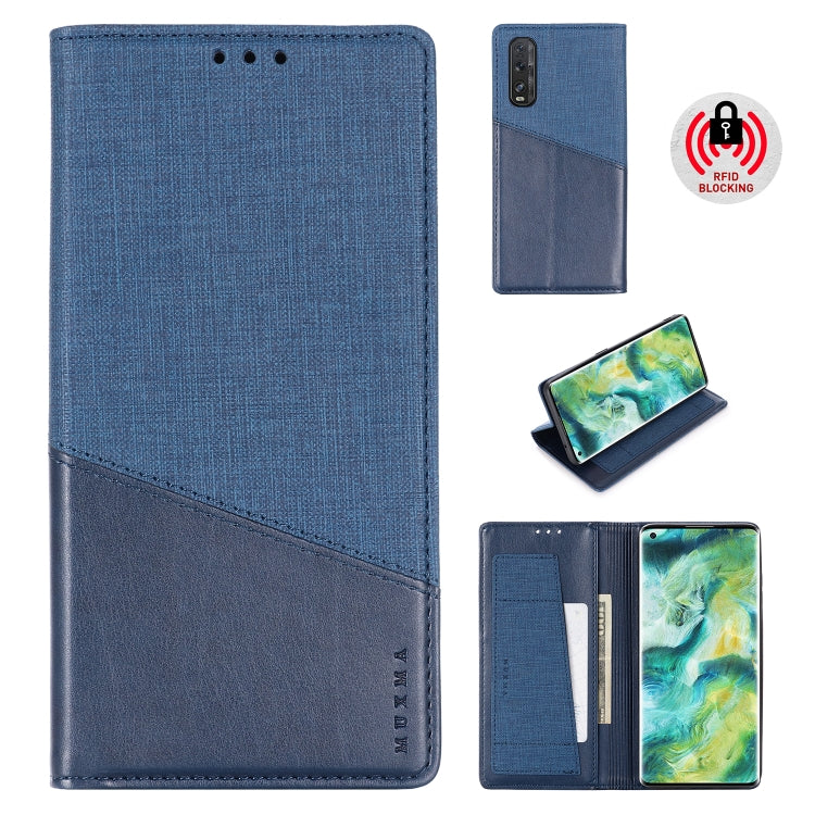 For OPPO Find X2 MUXMA MX109 Horizontal Flip Leather Case with Holder & Card Slot & Wallet