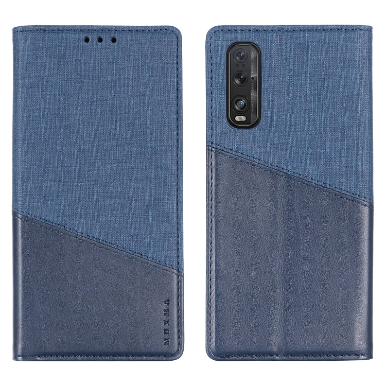 For OPPO Find X2 MUXMA MX109 Horizontal Flip Leather Case with Holder & Card Slot & Wallet