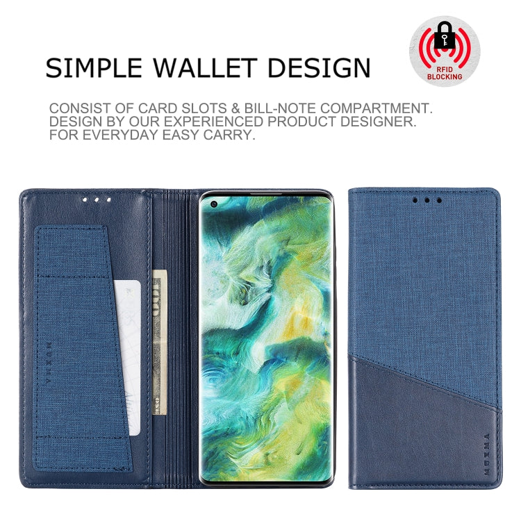 For OPPO Find X2 MUXMA MX109 Horizontal Flip Leather Case with Holder & Card Slot & Wallet