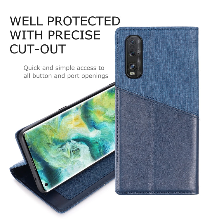 For OPPO Find X2 MUXMA MX109 Horizontal Flip Leather Case with Holder & Card Slot & Wallet