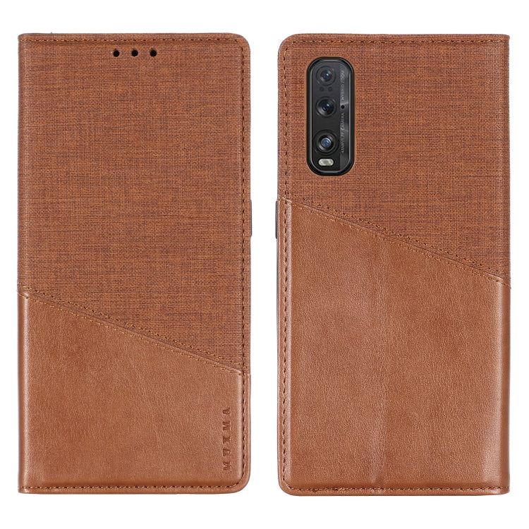 For OPPO Find X2 MUXMA MX109 Horizontal Flip Leather Case with Holder & Card Slot & Wallet