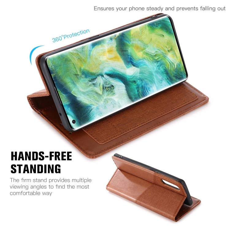 For OPPO Find X2 MUXMA MX109 Horizontal Flip Leather Case with Holder & Card Slot & Wallet