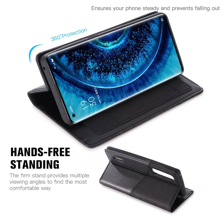 For OPPO Find X2 Pro MUXMA MX109 Horizontal Flip Leather Case with Holder & Card Slot & Wallet