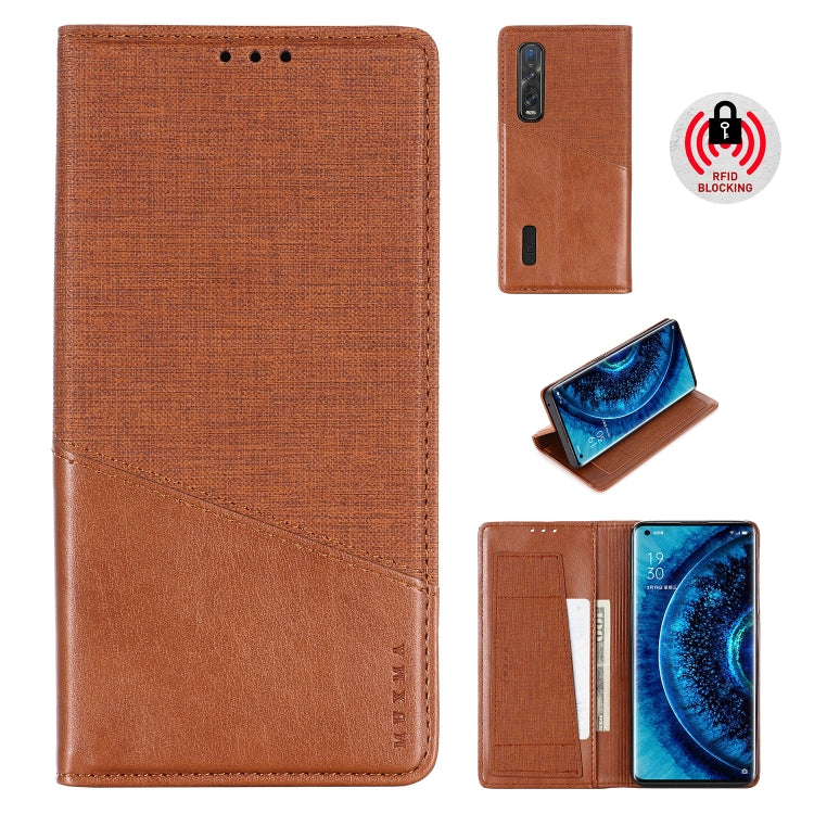 For OPPO Find X2 Pro MUXMA MX109 Horizontal Flip Leather Case with Holder & Card Slot & Wallet