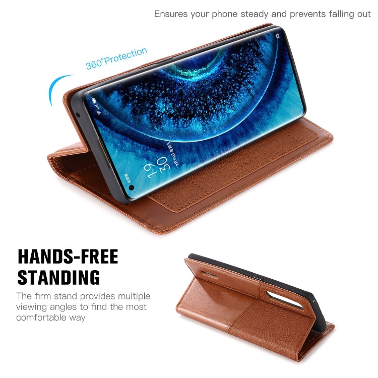 For OPPO Find X2 Pro MUXMA MX109 Horizontal Flip Leather Case with Holder & Card Slot & Wallet