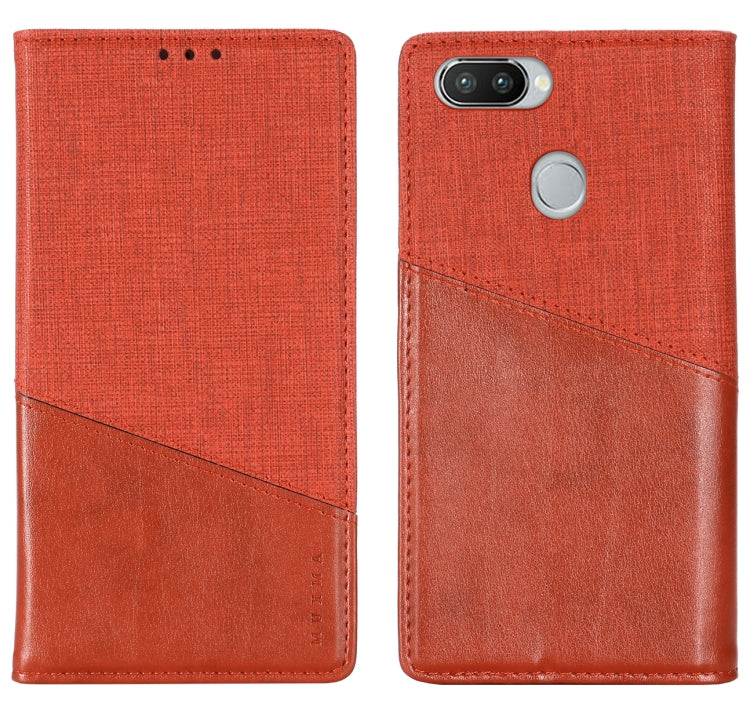 For OPPO Realme 2 Pro MUXMA MX109 Horizontal Flip Leather Case with Holder & Card Slot & Wallet