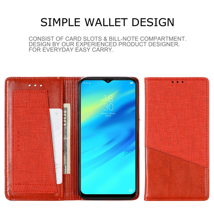 For OPPO Realme 2 Pro MUXMA MX109 Horizontal Flip Leather Case with Holder & Card Slot & Wallet
