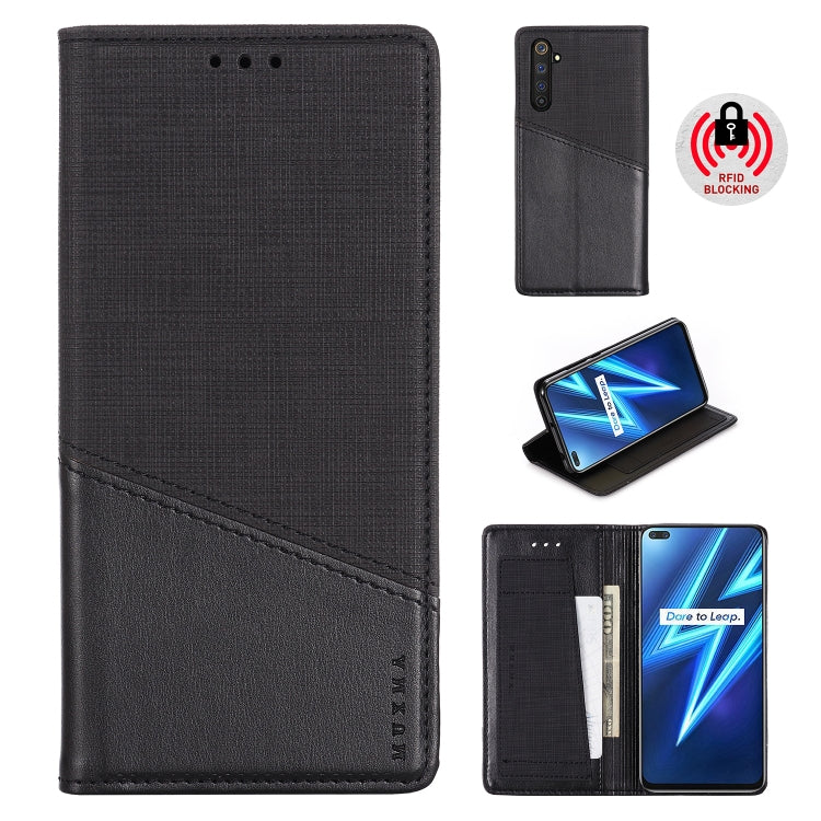 For OPPO Realme 6 Pro MUXMA MX109 Horizontal Flip Leather Case with Holder & Card Slot & Wallet