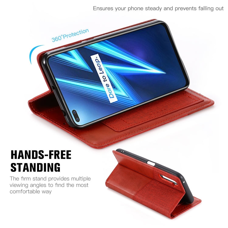 For OPPO Realme 6 Pro MUXMA MX109 Horizontal Flip Leather Case with Holder & Card Slot & Wallet