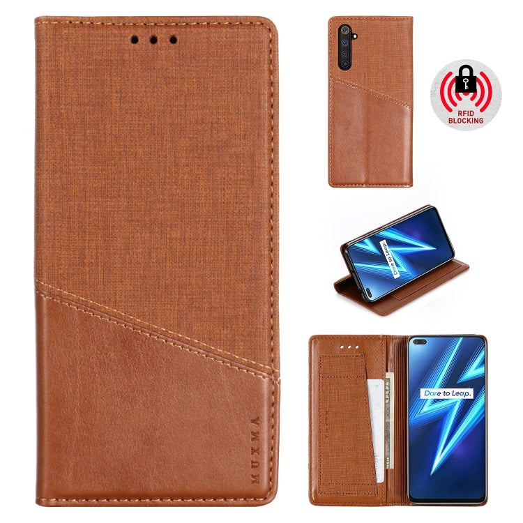 For OPPO Realme 6 Pro MUXMA MX109 Horizontal Flip Leather Case with Holder & Card Slot & Wallet