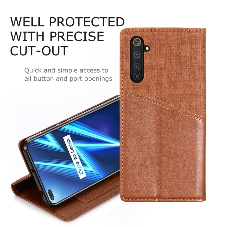 For OPPO Realme 6 Pro MUXMA MX109 Horizontal Flip Leather Case with Holder & Card Slot & Wallet