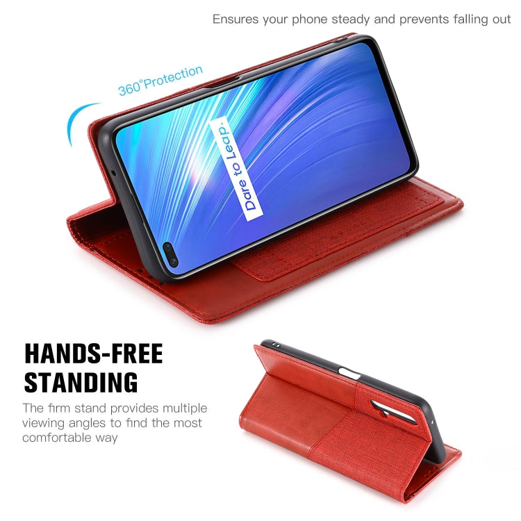 For OPPO Realme X50 MUXMA MX109 Horizontal Flip Leather Case with Holder & Card Slot & Wallet