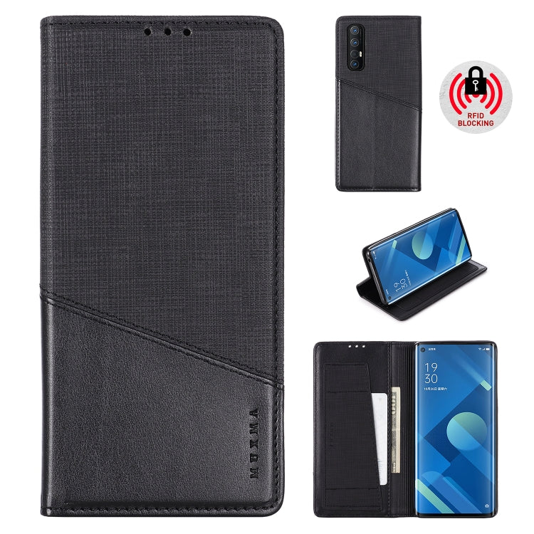 For OPPO Reno 3 Pro MUXMA MX109 Horizontal Flip Leather Case with Holder & Card Slot & Wallet