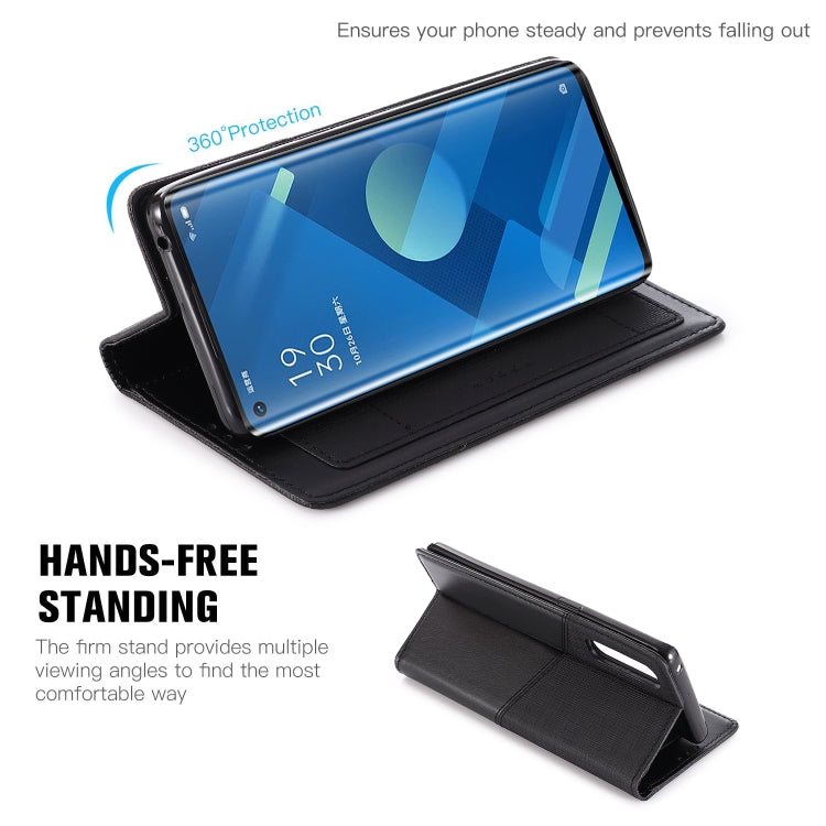 For OPPO Reno 3 Pro MUXMA MX109 Horizontal Flip Leather Case with Holder & Card Slot & Wallet