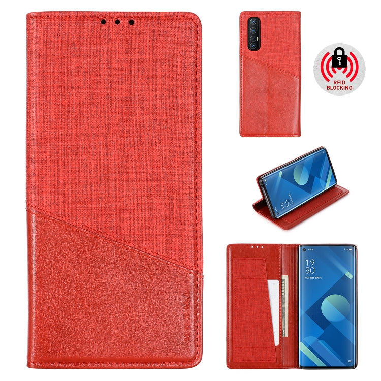 For OPPO Reno 3 Pro MUXMA MX109 Horizontal Flip Leather Case with Holder & Card Slot & Wallet