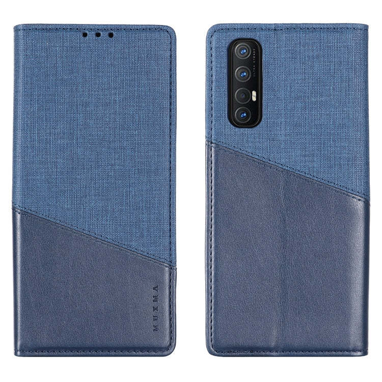 For OPPO Reno 3 Pro MUXMA MX109 Horizontal Flip Leather Case with Holder & Card Slot & Wallet