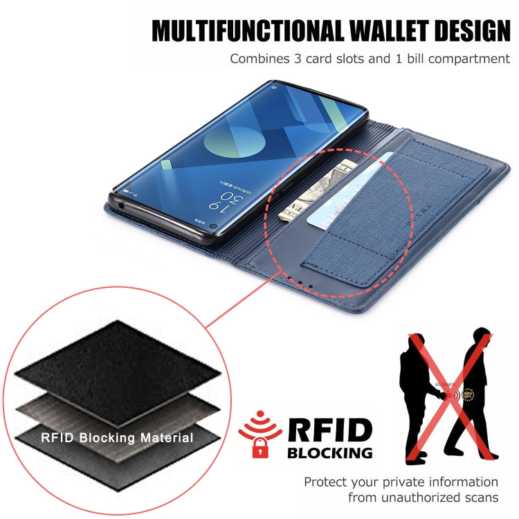 For OPPO Reno 3 Pro MUXMA MX109 Horizontal Flip Leather Case with Holder & Card Slot & Wallet