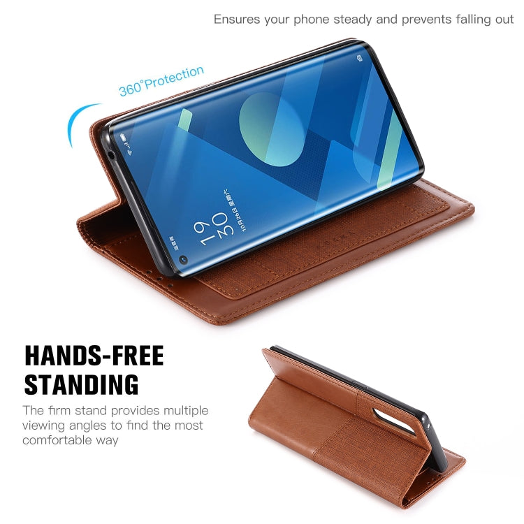 For OPPO Reno 3 Pro MUXMA MX109 Horizontal Flip Leather Case with Holder & Card Slot & Wallet