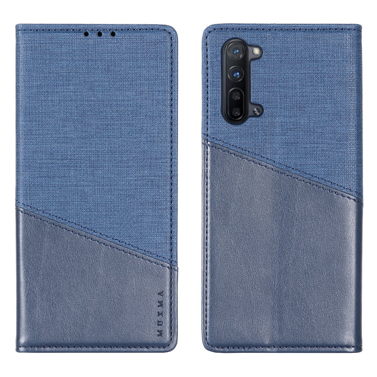 For OPPO Reno3 MUXMA MX109 Horizontal Flip Leather Case with Holder & Card Slot & Wallet